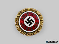 Germany, Nsdap. A Golden Party Badge, Small Version By Josef Fuess, To Wilhelm Sager (96667)