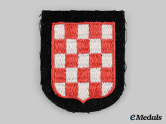 Germany, Wehrmacht. A 369Th Croatian Reinforced Infantry Regiment Sleeve Shield