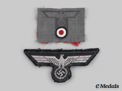 Germany, Heer. A Pair Of Heer Eagle Insignia