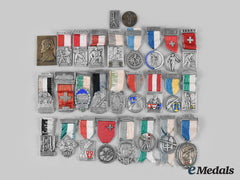Switzerland, Confederation. A Lot Of Seventy-Six Insignia, Medals, & Awards