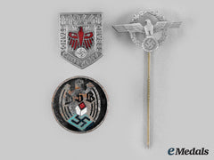 Germany, Third Reich. A Lot Of Membership Badges