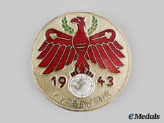 Germany, Third Reich. A 1944 Small Calibre Tyrol Shooting Badge, By Carl Poellath