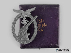 Germany, Luftwaffe. A Flak Badge With Case