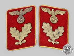 Germany, Nsdap. A Set Of Reichs-Level Bereichsleiter Collar Tabs