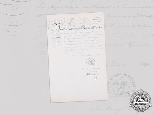 germany,_imperial._a25_year_long_service_cross_document_to1870_war_plm_recipient_m20_076m19_17411_1