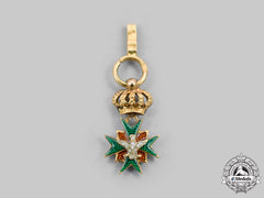 Saxe-Weimar, Duchy. An Order Of The White Falcon, Miniature Version