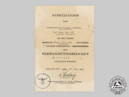 germany,_heer._an_extensive_lot_of_award_documents_to_unteroffizier_richard_lehrmann,_grenadier-_regiment503_m20_1234m19_17411