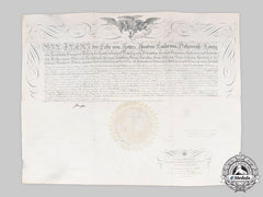 Austria, Imperial. A Leopold Order Knight’s Cross Document With Original Signature Of Franz I, 1817