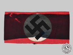 Germany, Nsdap. A Rare Nsdap Member’s Armband With Funerary Cloth