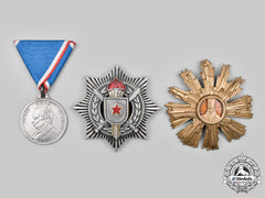 Romania, Yugoslavia. A Lot Of Three Socialist Awards