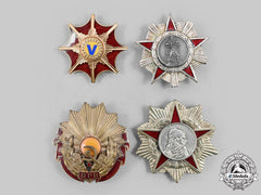 Albania, People's Republic; Romania, People's Republic. A Lot Of Four Socialist Awards