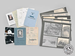 Germany, Luftwaffe. The Documents & Photos To Flying Ace Feldwebel Anton Gaißmayer Of Jg 300 “Wild Boar”