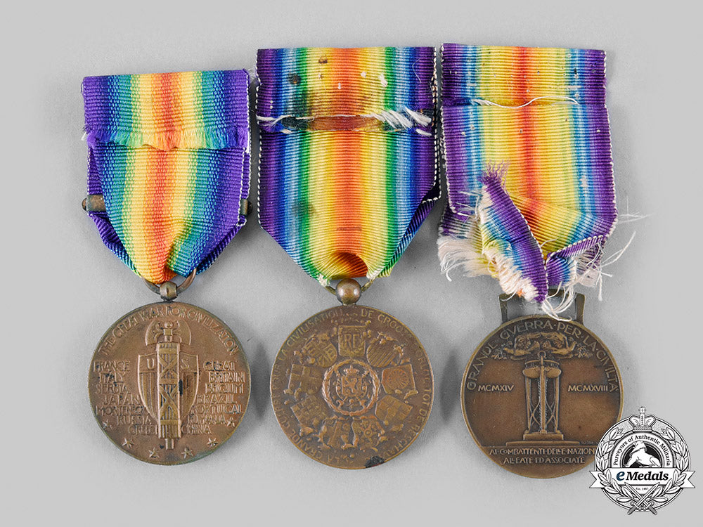 belgium,_italy,_united_states._a_lot_of_three_first_war_victory_medals_m20_156_emd6040_1