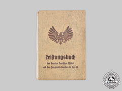 Germany, Bdm. A Proficiency Booklet To Lotte Schulte, 1940