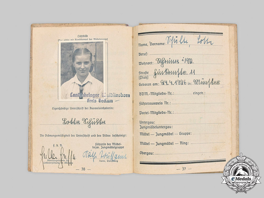 germany,_bdm._a_proficiency_booklet_to_lotte_schulte,1940_m20_1581_mnc0076_1