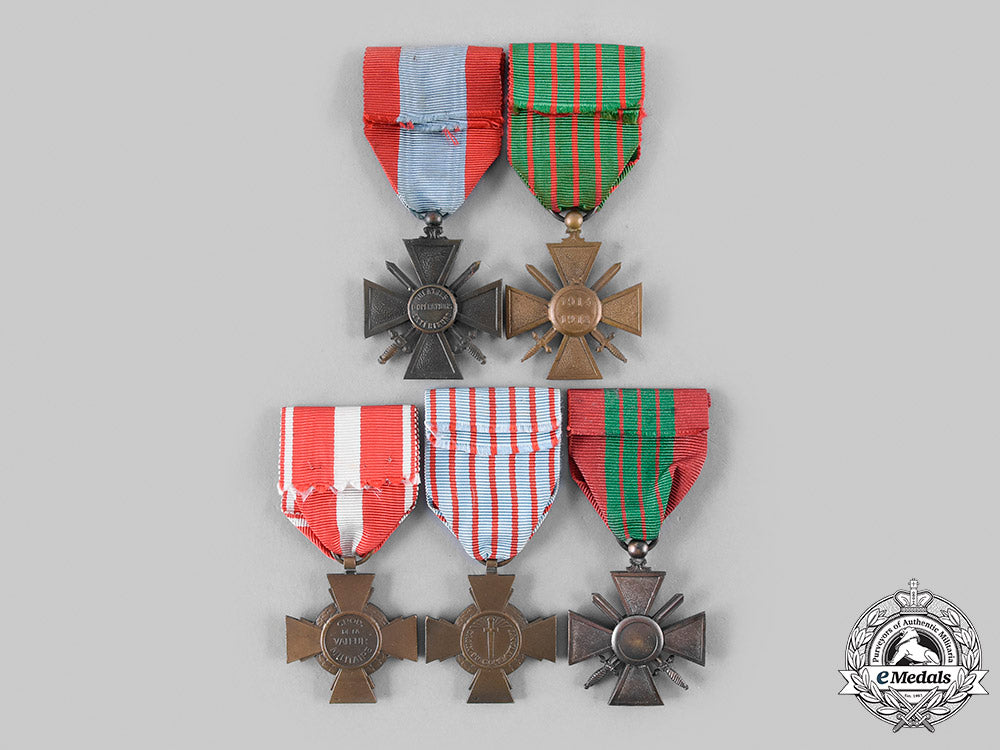france,_third_republic._a_lot_of_five_crosses_m20_158_emd6056