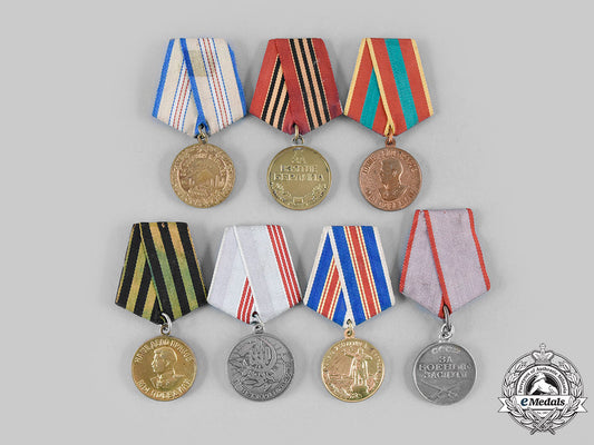 russia,_soviet_union._a_lot_of_seven_medals_m20_161_emd6094_1