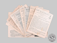 Germany, Kriegsmarine. 11 Official Codes Of Conduct Tables For Sailors