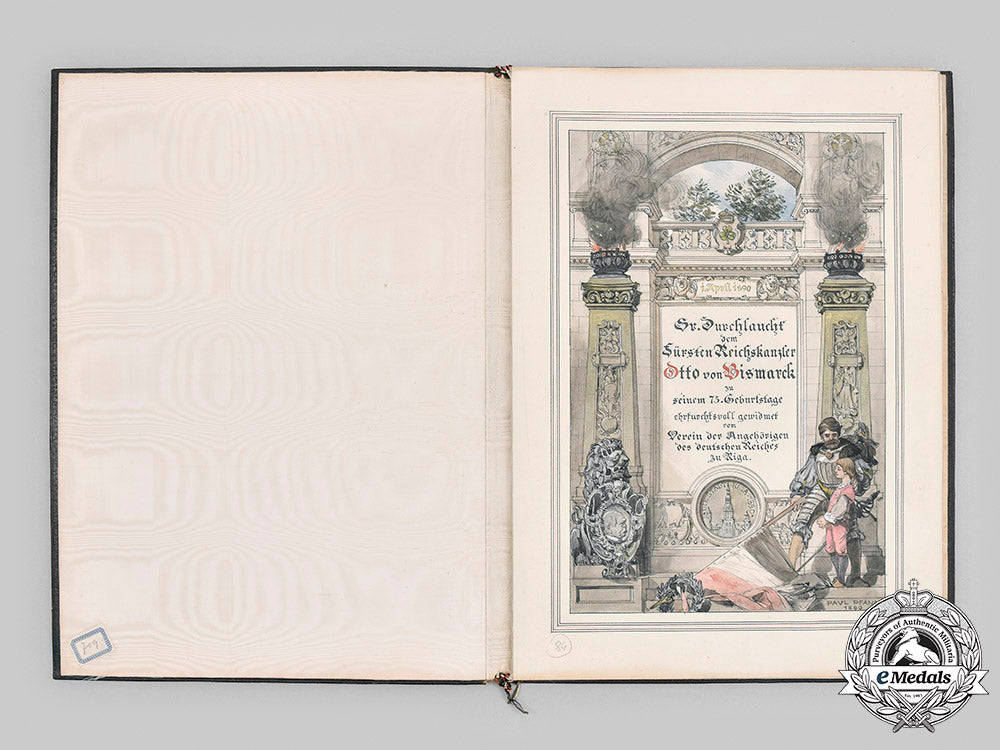 germany,_imperial._a_congratulatory_document_to_bismarck_on_his75_th_birthday_from_the_germans_of_riga,1890_m20_1645_mnc0131_1