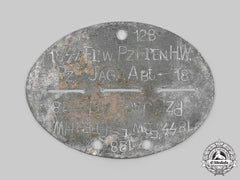 Germany, Ss. A Waffen-Ss Panzerjäger-Abteilung 18 (Horst Wessel) Identification Tag