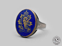 Bavaria, Kingdom. A King Ludwig Ii Commemorative Silver Ring