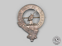United Kingdom. A Silver Clan Gunn Badge