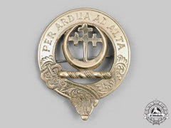 United Kingdom. A Silver Clan Hanney Badge