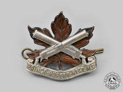 Canada. A Scarce Second War Prince Rupert Regimental Machine Gun Officers Cap Badge