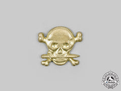 Italy, Fascist State.  A Black Brigades Of Friuli Skull Badge