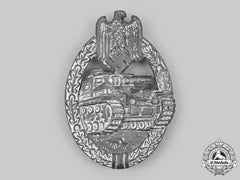 Germany, Wehrmacht. A Panzer Assault Badge, Silver Grade, By Rudolf Richter