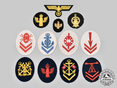 Germany, Kriegsmarine. A Lot Of Rank And Trade Insignia