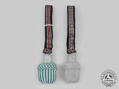 Germany, Ordnungspolizei. A Pair Of Police Portepees