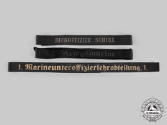 Germany, Kriegsmarine. A Lot Of Cap Tally Ribbons