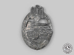 Germany, Wehrmacht. A Panzer Assault Badge, Silver Grade, By Hermann Aurich