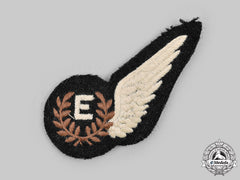 United Kingdom. A Second War Royal Air Force (Raf) Engineer (E) Wing