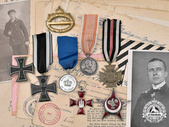 Germany, Imperial. A Lot Of Awards & Documents To U-Boat Oberbootsmannamaat Paul Siegmann