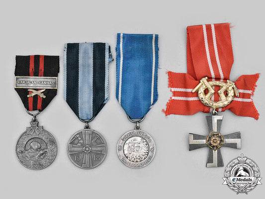 finland,_republic._a_first_and_second_wars_lot_of_four_awards_m20_2742_mnc6099