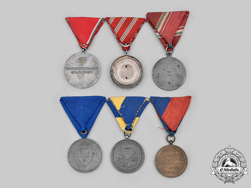 hungary,_regency,_socialist_republic._a_lot_of_six_medals_m20_2782_mnc6226_1_1