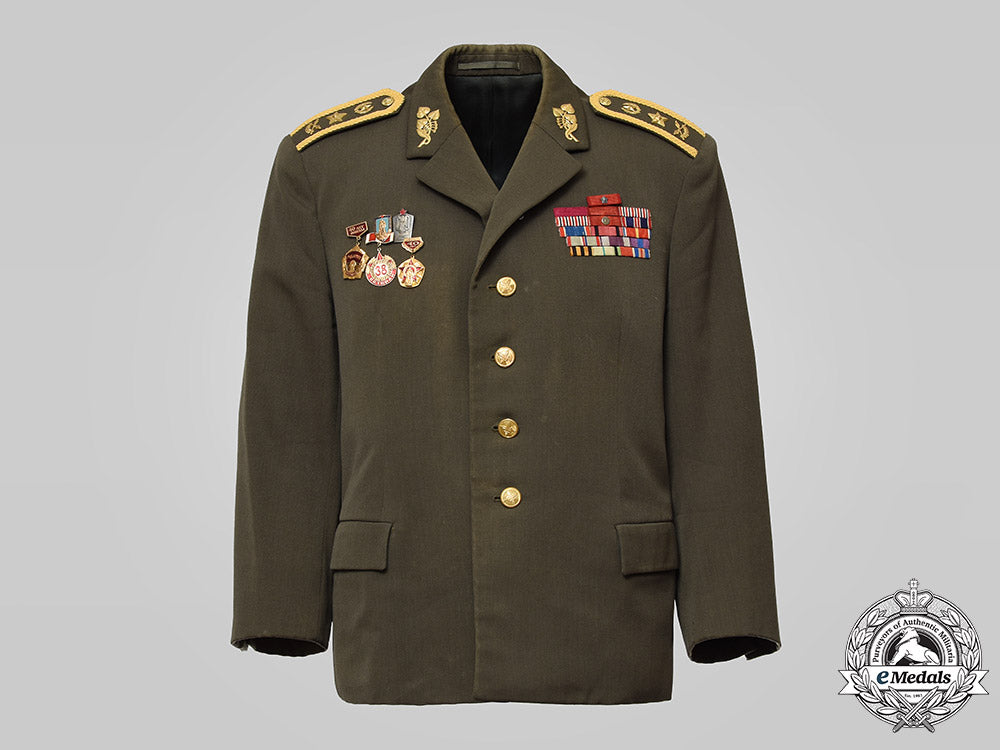 Post WW2 1980s Czechoslovakia Socialist Republic Military Officers Cap In Helmets & Caps - Foto 2