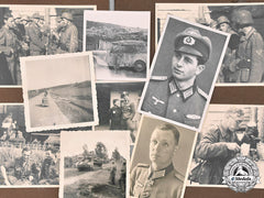 Germany, Heer. A Lot Of Wartime Photos, Close Combat Clasp In Gold Recipient