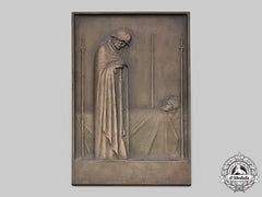 Germany, Third Reich. A Wehrmacht Vigil Cast Iron Relief, By Lauchhammer