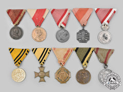 Austria, Empire; Bulgaria, Kingdom; Hungary, Kingdom. A Lot Of Ten Awards