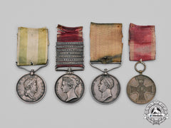 United Kingdom. A Rare Napoleonic Wars Guelphic Medal Group To George Kahrmann, 1St Hussars, Kgl, For Gallantry At Salamanca.