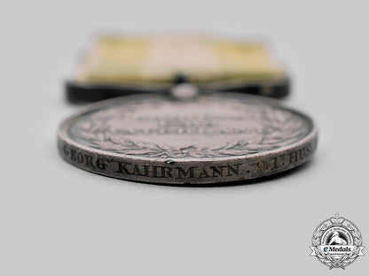 united_kingdom._a_rare_napoleonic_wars_guelphic_medal_group_to_george_kahrmann,1_st_hussars,_kgl,_for_gallantry_at_salamanca._m20_3331_mnc1291_1