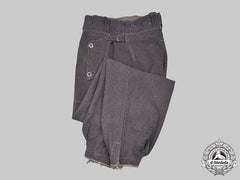 Germany, Luftwaffe. A Scarce Pair Of Fallschirmjäger Jump Trousers, Model I