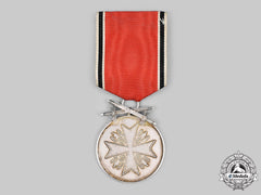 Germany, Third Reich. A Rare Order Of The German Eagle Type I, Silver Medal Of Merit With Swords, By Deschler & Sohn