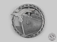 Germany, Kriegsmarine. A Blockade Runner Badge, By A.g. Metall & Kunststoff