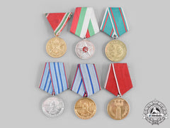 Bulgaria, Kingdom, People's Republic. A Lot Of Six Medals