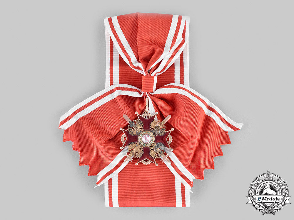 russia,_kingdom._an_order_of_st._stanislaus_in_gold,_military_division,_grand_cross,_by_k._edouard_c.1910_m20_423_mnc1422_1