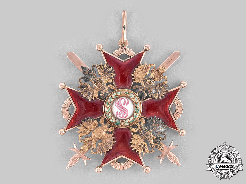 russia,_kingdom._an_order_of_st._stanislaus_in_gold,_military_division,_grand_cross,_by_k._edouard_c.1910_m20_424_mnc1428_1